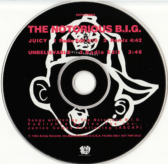 The Notorious B.I.G. – Juicy / Unbelievable (1994, Vinyl) - Discogs