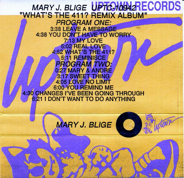 Mary J. Blige - What's The 411? Remix | Releases | Discogs