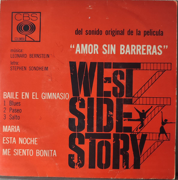 Leonard Bernstein – Amor Sin Barreras - Sonido Original de la Pelicula West  Side Story (Vinyl) - Discogs