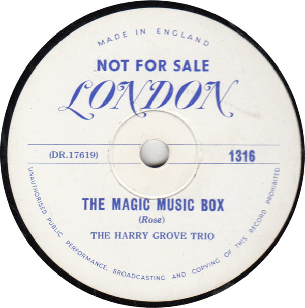 descargar álbum The Harry Grove Trio - Little Red Monkey The Magic Music Box