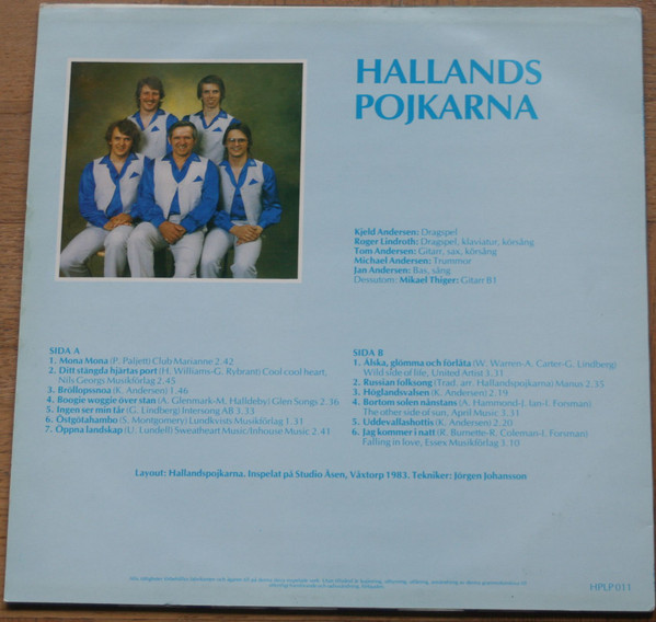 baixar álbum Hallandspojkarna - Hallandspojkarna