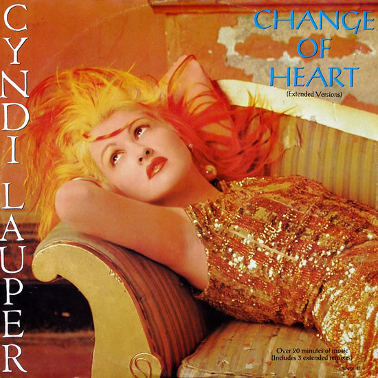 Cyndi Lauper - Change Of Heart | Releases | Discogs