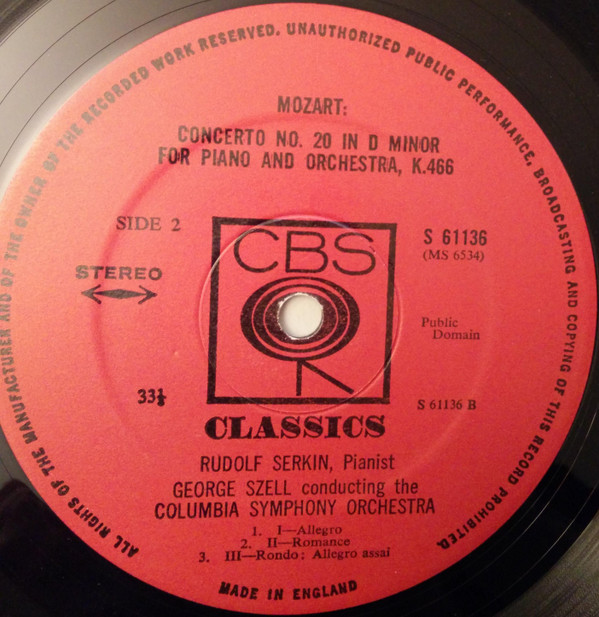 last ned album Rudolf Serkin, Mozart, George Szell, The Cleveland Orchestra - Mozart Piano Concertos
