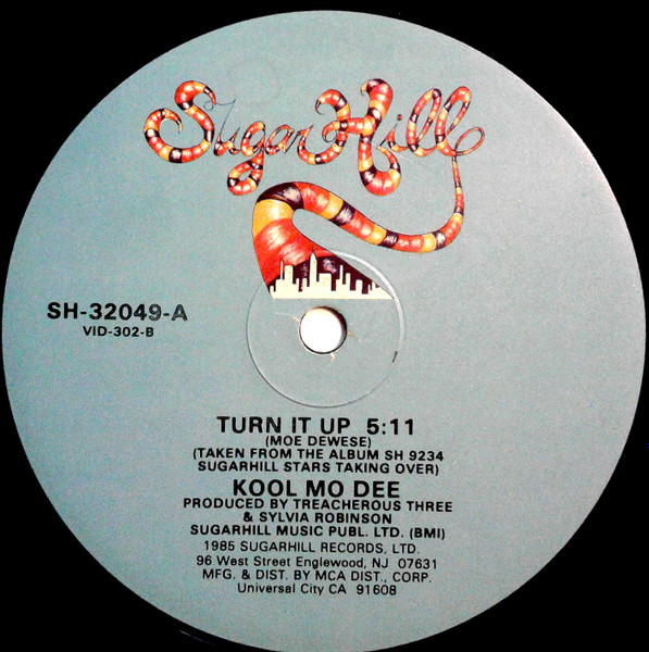 Kool Mo Dee – Turn It Up / U.F.O. (1985, Vinyl) - Discogs