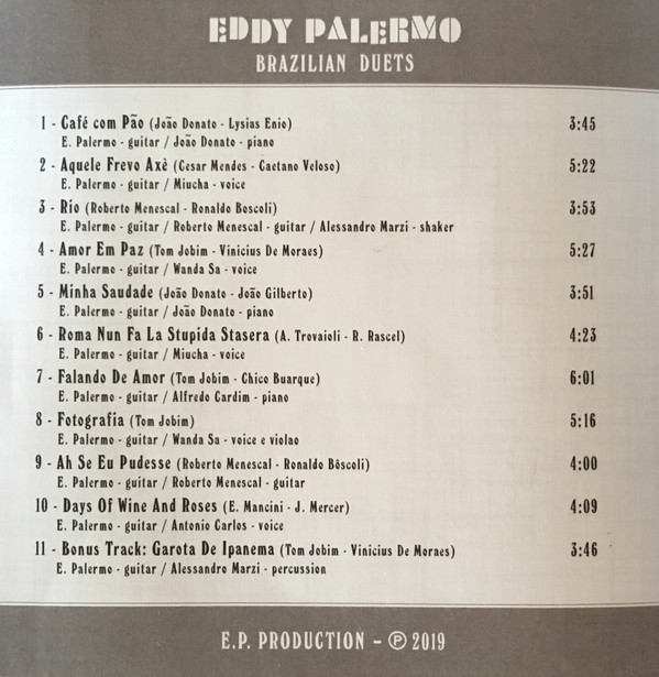 lataa albumi Eddy Palermo & Friends - Brazilian Duets