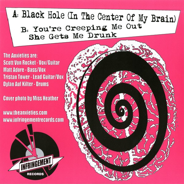 baixar álbum The Anxieties - Black Hole In The Center Of My Brain