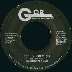 Record Player - Free Your Mind album cover