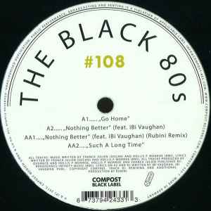 The Black 80s - Go Home / Nothing Better album cover