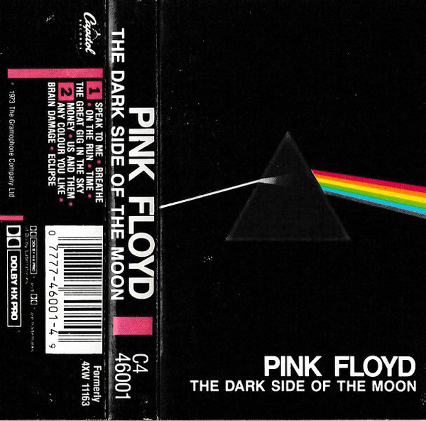 Pink Floyd – The Dark Side Of The Moon (Winchester, Dolby HX Pro, B NR,  Cassette) - Discogs