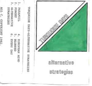 Turquoise Days - Alternative Strategies album cover