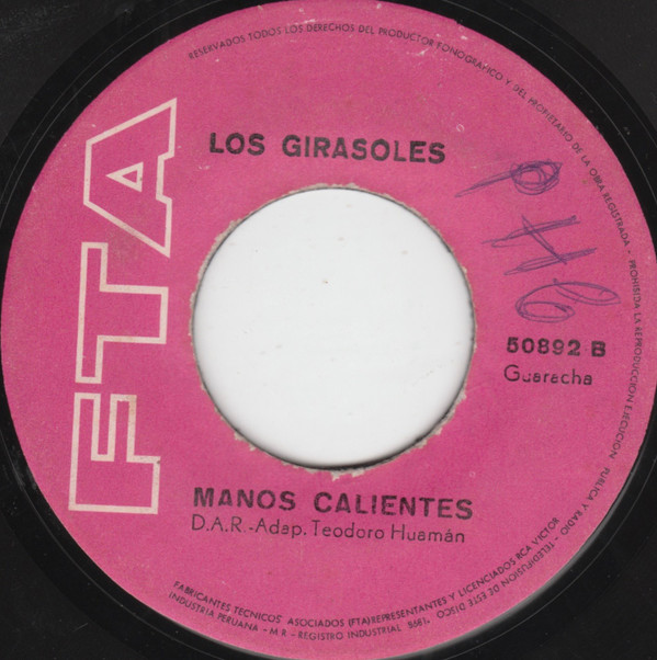 lataa albumi Los Girasoles - Las Golondrinas Manos Calientes