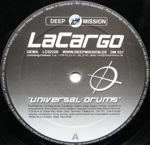 last ned album LaCargo - Universal Drums Balistic