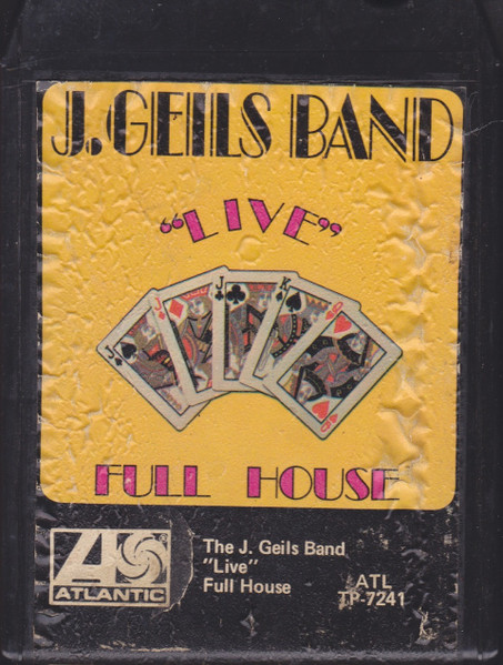 The J Geils Band Live Full House Releases Discogs