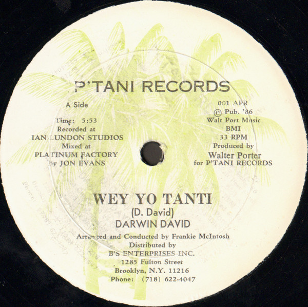 ladda ner album Darwin David - Wey Yo Tanti
