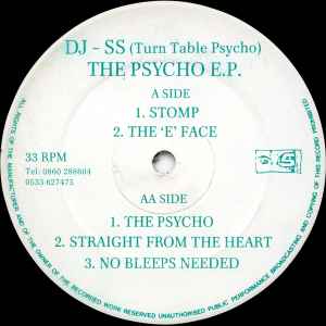 DJ SS - The Psycho E.P. album cover