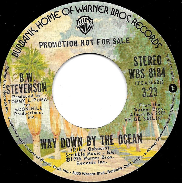 ladda ner album BW Stevenson - Way Down By The Ocean