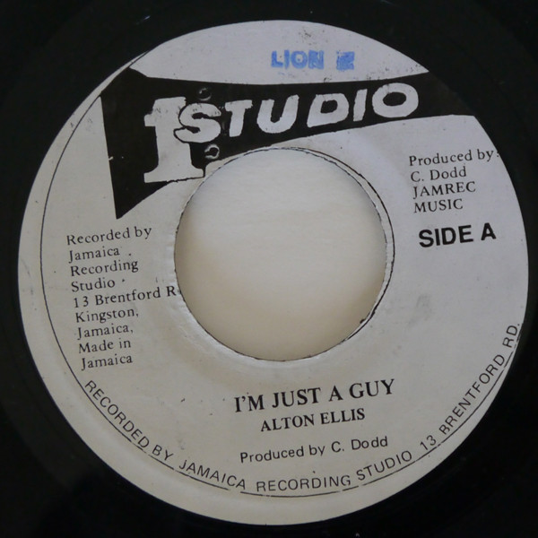 Alton Ellis – I'm Just A Guy (Vinyl) - Discogs