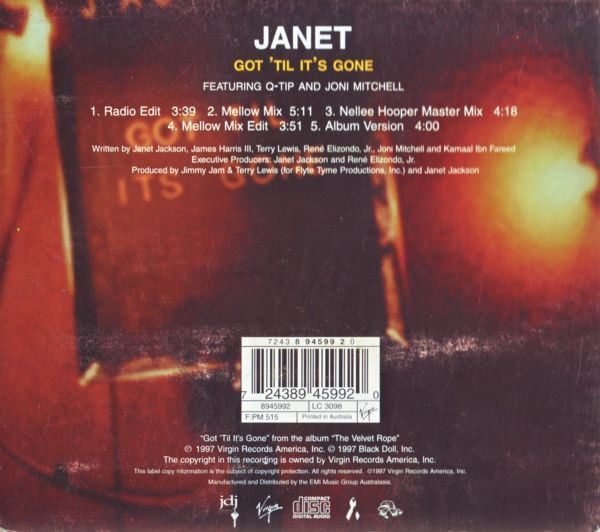 lataa albumi Janet - Got Til Its Gone