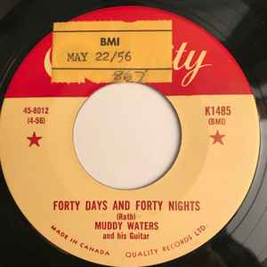 Muddy Waters And His Guitar – Forty Days & Forty Nights / All