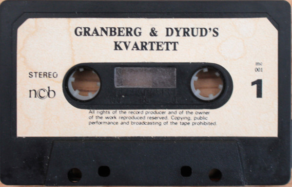 descargar álbum Granberg & Dyrud's Kvartett - Hadledinger Mæ Tæl