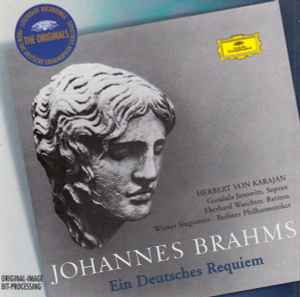 Johannes Brahms - Ein Deutsches Requiem album cover