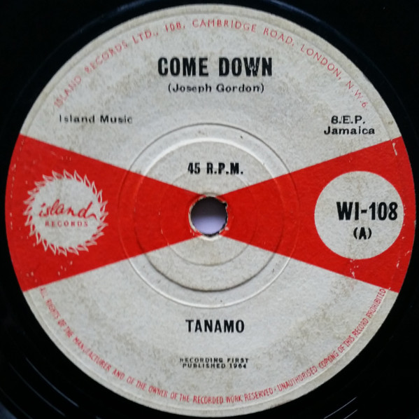 Lord Tanamo - Come Down / I'm Holding On | Releases | Discogs