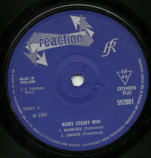 Who – Ready Steady Who (1966, Solid Centre, Vinyl) - Discogs