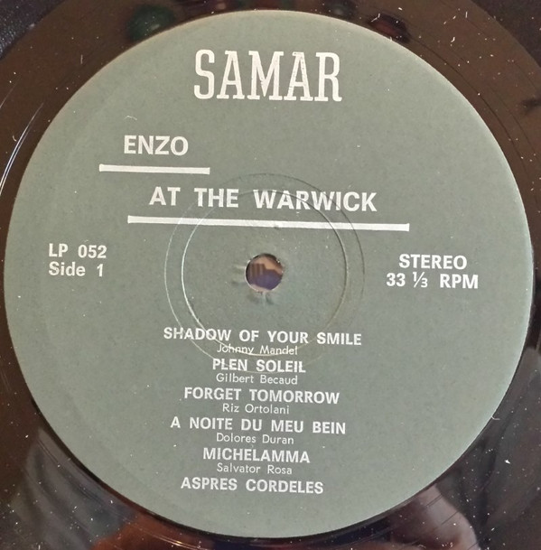 lataa albumi Enzo Samaritani - Enzo at the Warwick Volume 2