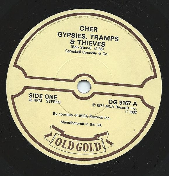 Cher – Gypsys, Tramps & Thieves (1974, Vinyl) - Discogs