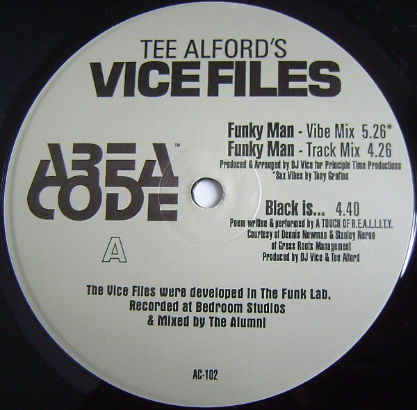 descargar álbum Tee Alford - Vice Files EP