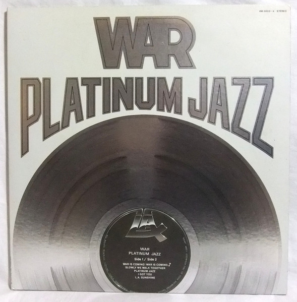 WAR PLATINUM JAZZ vinyl record