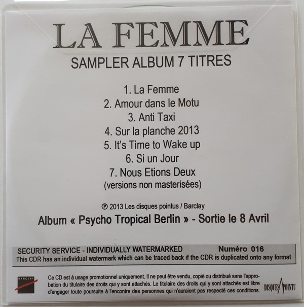 descargar álbum La Femme - Sampler Album 7 Titres