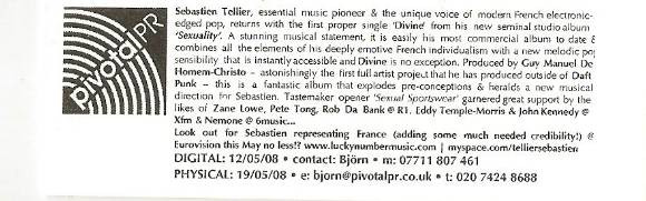 Album herunterladen Sebastien Tellier - Divine