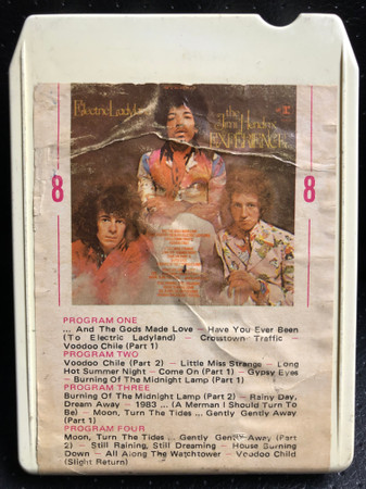 The Jimi Hendrix Experience – Electric Ladyland (8-Track Cartridge