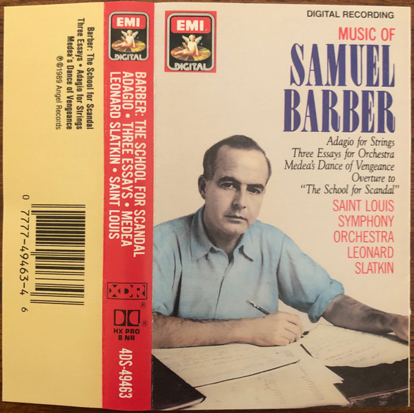 Samuel Barber / Saint Louis Symphony Orchestra, Leonard Slatkin