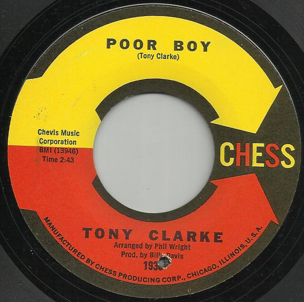 baixar álbum Tony Clarke - Poor Boy The Fugitive Kind