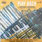 Cover of Play Bach Nº 3, 1970, Vinyl