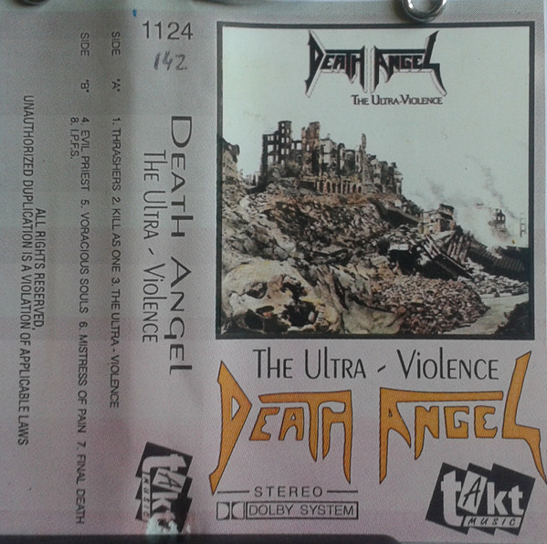 Death Angel – The Ultra-Violence (Cassette) - Discogs