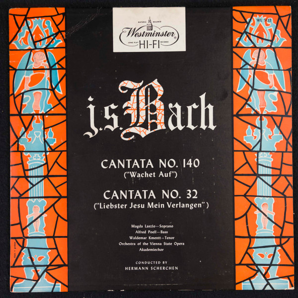 last ned album JS Bach - Cantata No 140 Wachet Auf Cantata No 32 Liebster Jesu Mein Verlangen