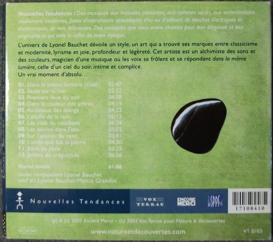 lataa albumi Lyonel Bauchet - Dans La Même Lumière