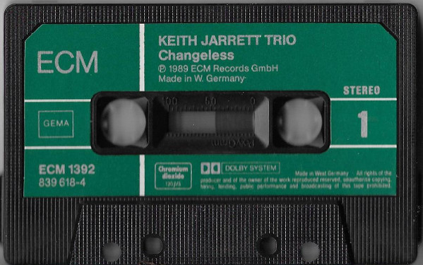 Keith Jarrett Trio - Changeless | ECM Records (ECM 1392) - 6