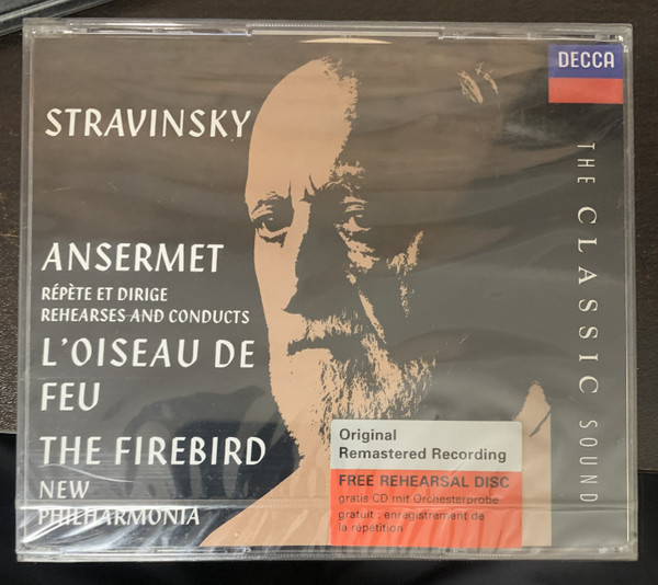 Igor Stravinsky, Ernest Ansermet – Ansermet Rehearses And Conducts 