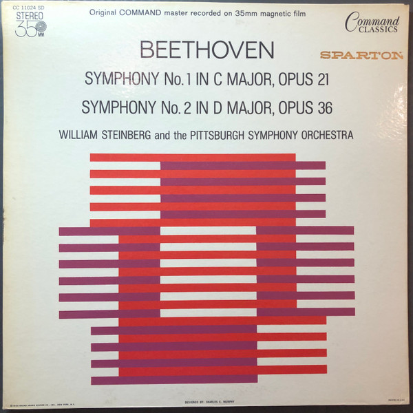 last ned album Beethoven William Steinberg Pittsburgh Symphony Orchestra - Symphony No1 In C Major Opus 21 Symphony No2 In D Major Opus 36
