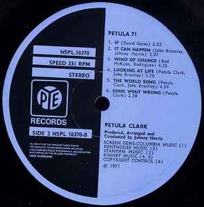 Petula Clark - Petula '71