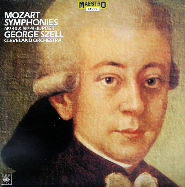 Mozart - George Szell - Cleveland Orchestra - Symphonies N° 40 u0026 N° 41- Jupiter | Releases | Discogs