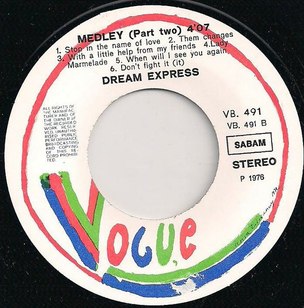 lataa albumi Dream Express - Medley
