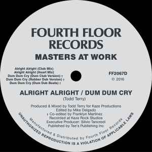 Masters At Work (2) - Alright Alright / Dum Dum Cry album cover