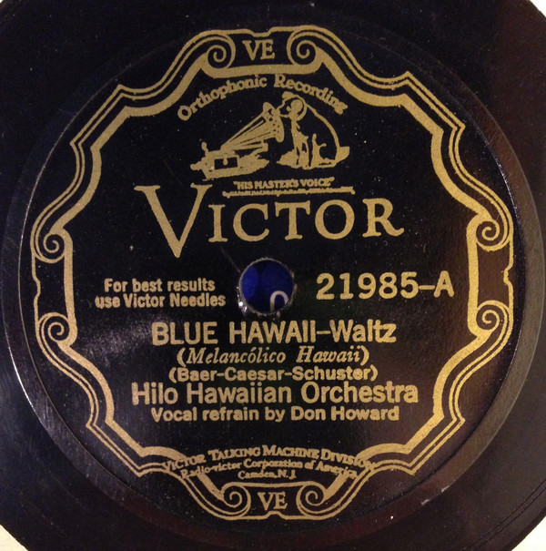 Album herunterladen Hilo Hawaiian Orchestra - Blue Hawaii Sparkling Waters Of Waikiki
