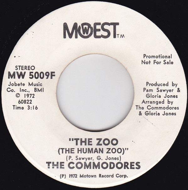 télécharger l'album The Commodores - The Zoo The Human Zoo