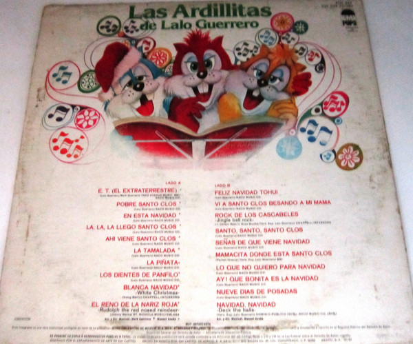 Album herunterladen Las Ardillitas De Lalo Guerrero - 20 Exitos Navideños De Las Ardillitas De Lalo Guerrero